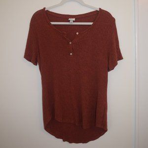 A New Day Target burnt orange shirt